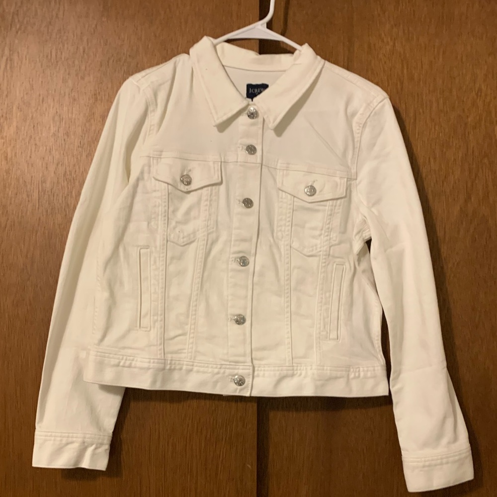 White Jean Jacket